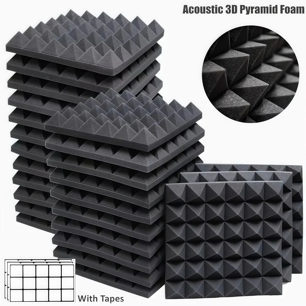Panneaux Acoustiques Insonorisants - Pack de 12/24