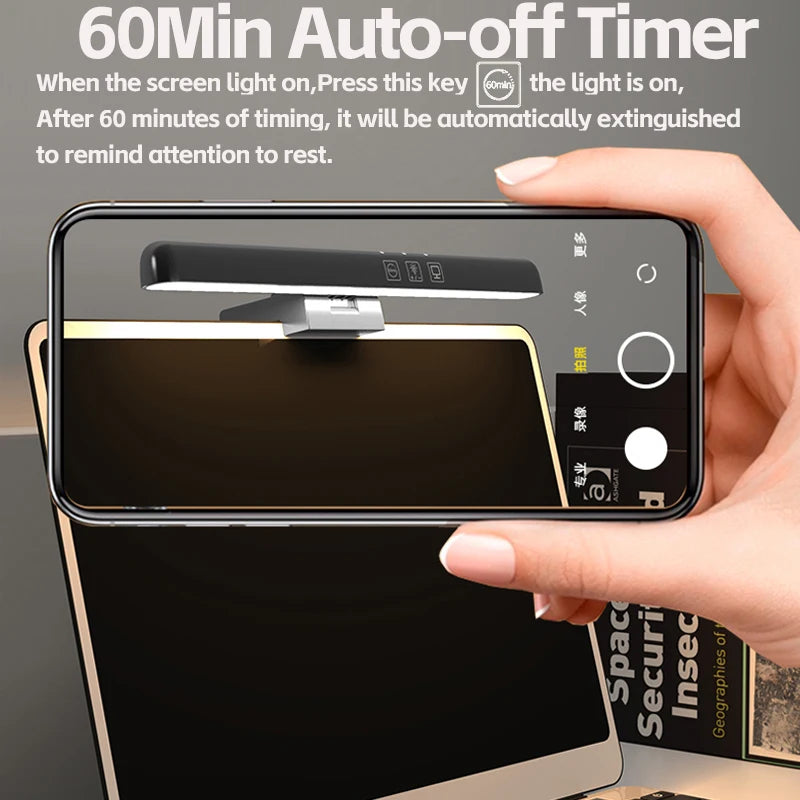 Barre Lumineuse Écran LED – Éclairage RGB, Intensité Variable & Anti-Fatigue