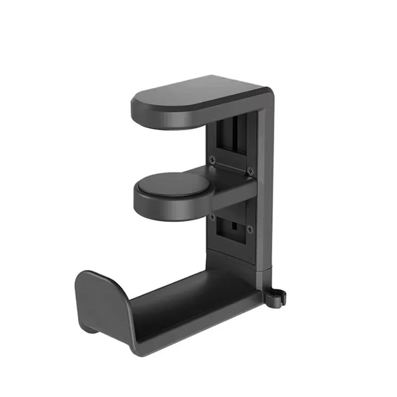 Support de Casque Rotatif (360°) – Fixation sans perçage & Crochet Multi-usage