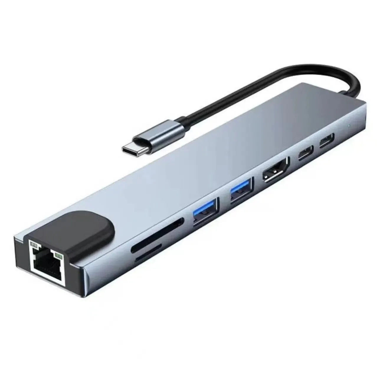 Hub USB-C Multifonction 11-en-1 – Adaptateur 4K HDMI, Ethernet & Charge Rapide PD